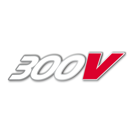 300V
